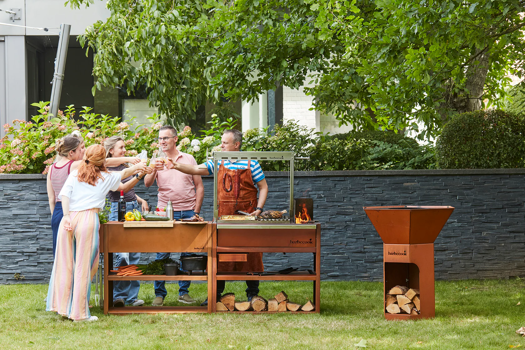 Barbecook: Gemeinsam am Feuer vereint